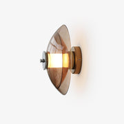Vasolir Flying Saucer Chrome Wall Light-Neutral Decor
