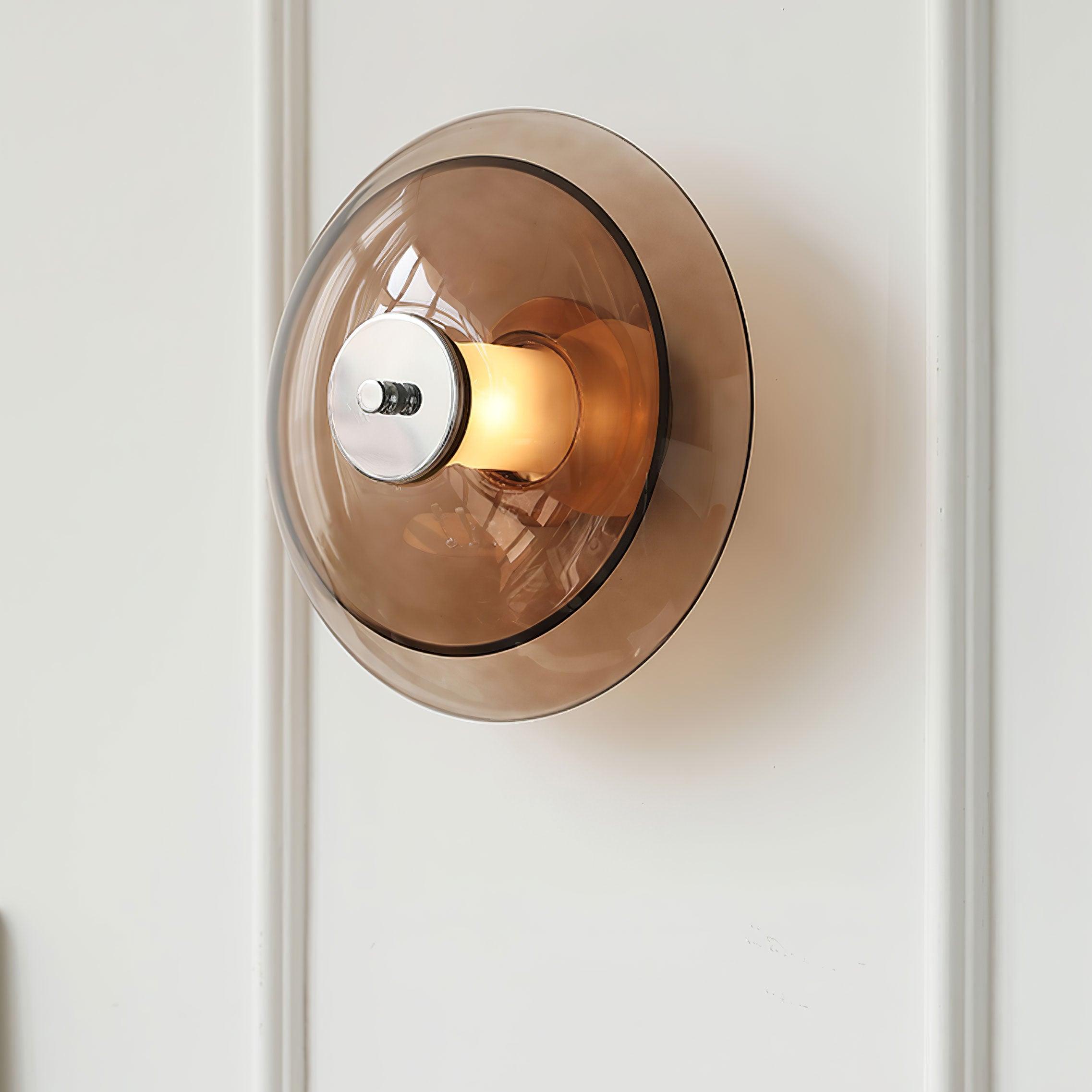 Cocarir Nordic Art Flying Saucer Plug-in Wall Light-Neutral Decor