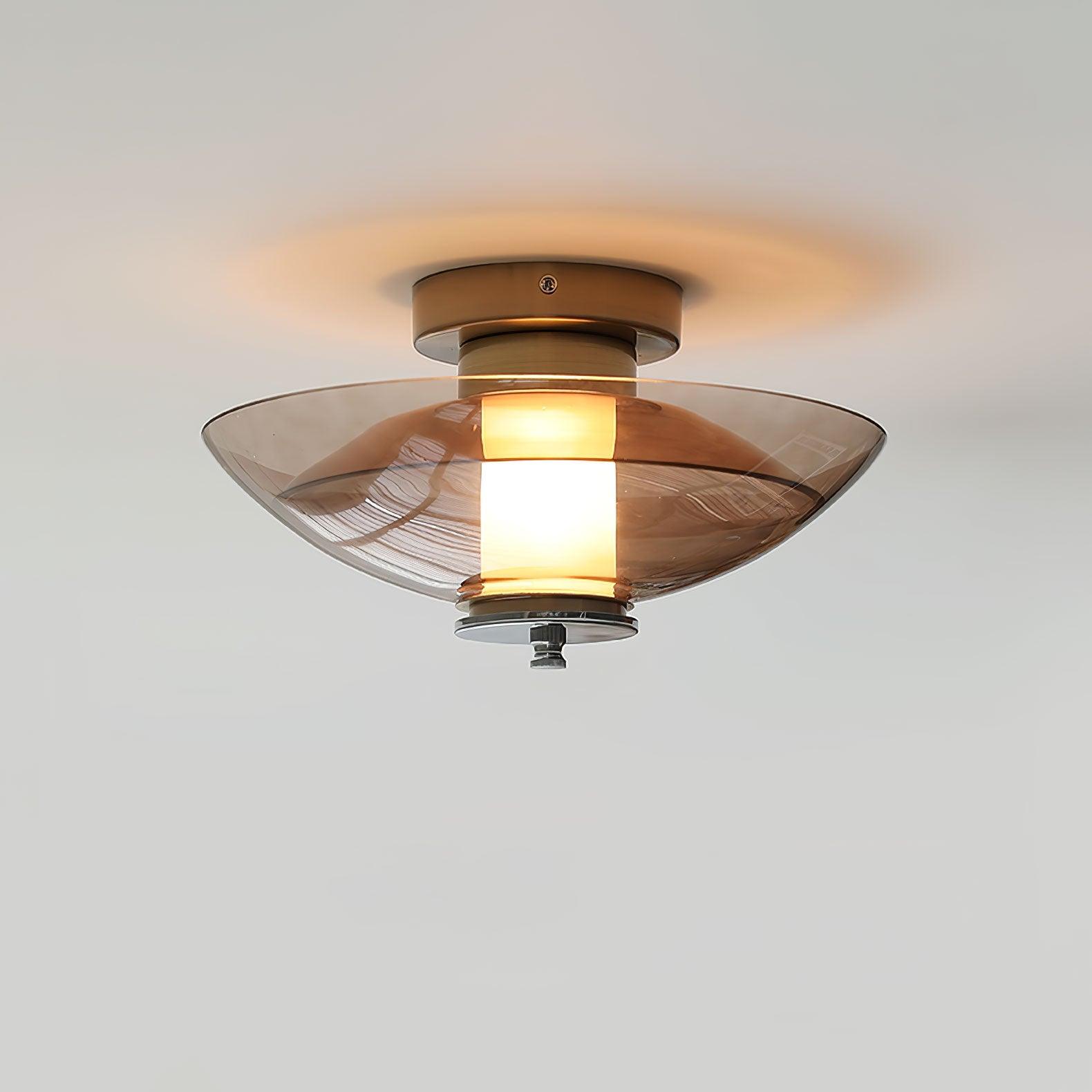 Vasolir Flying Saucer Chrome Wall Light-Neutral Decor