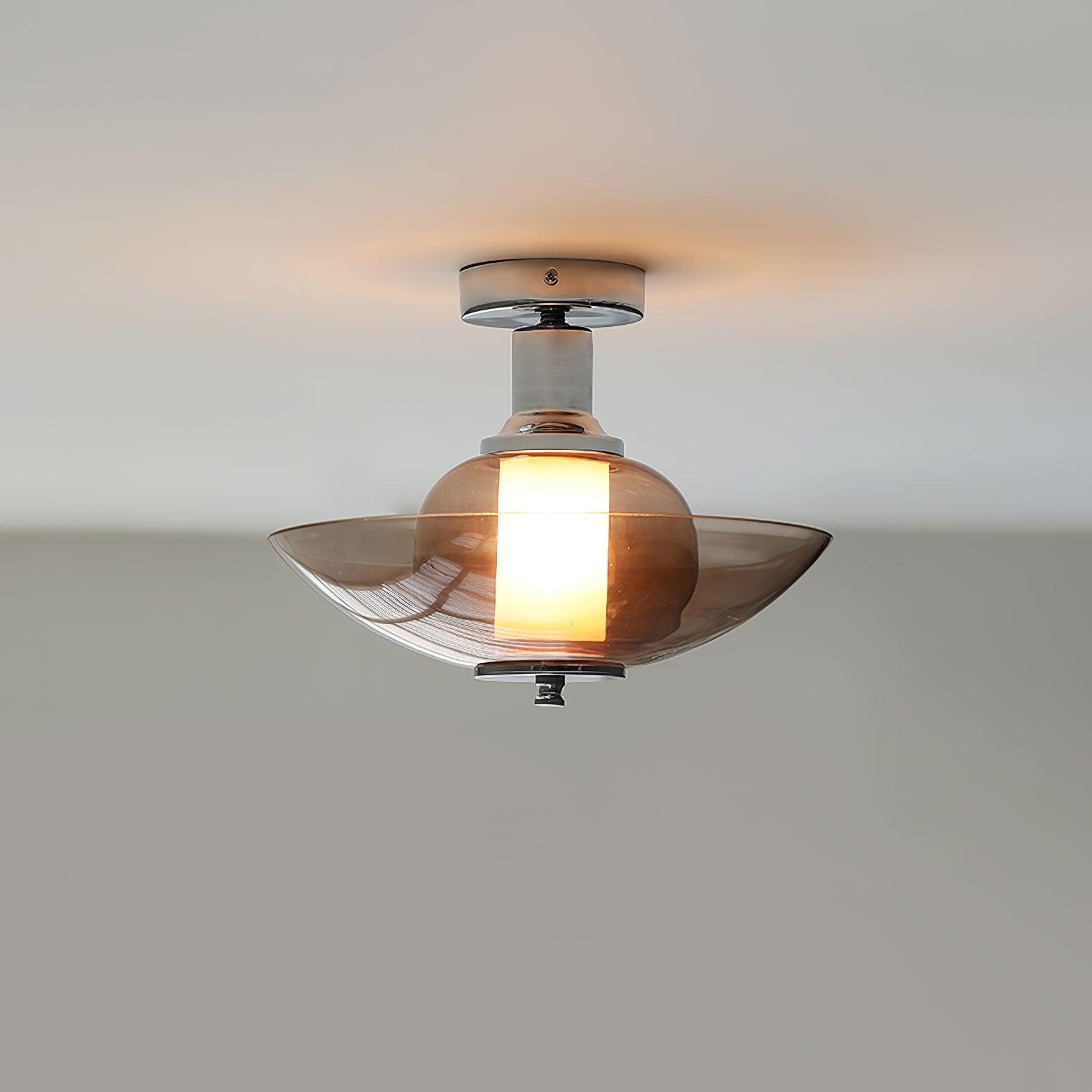 Cocarir Nordic Art Flying Saucer Plug-in Wall Light-Neutral Decor