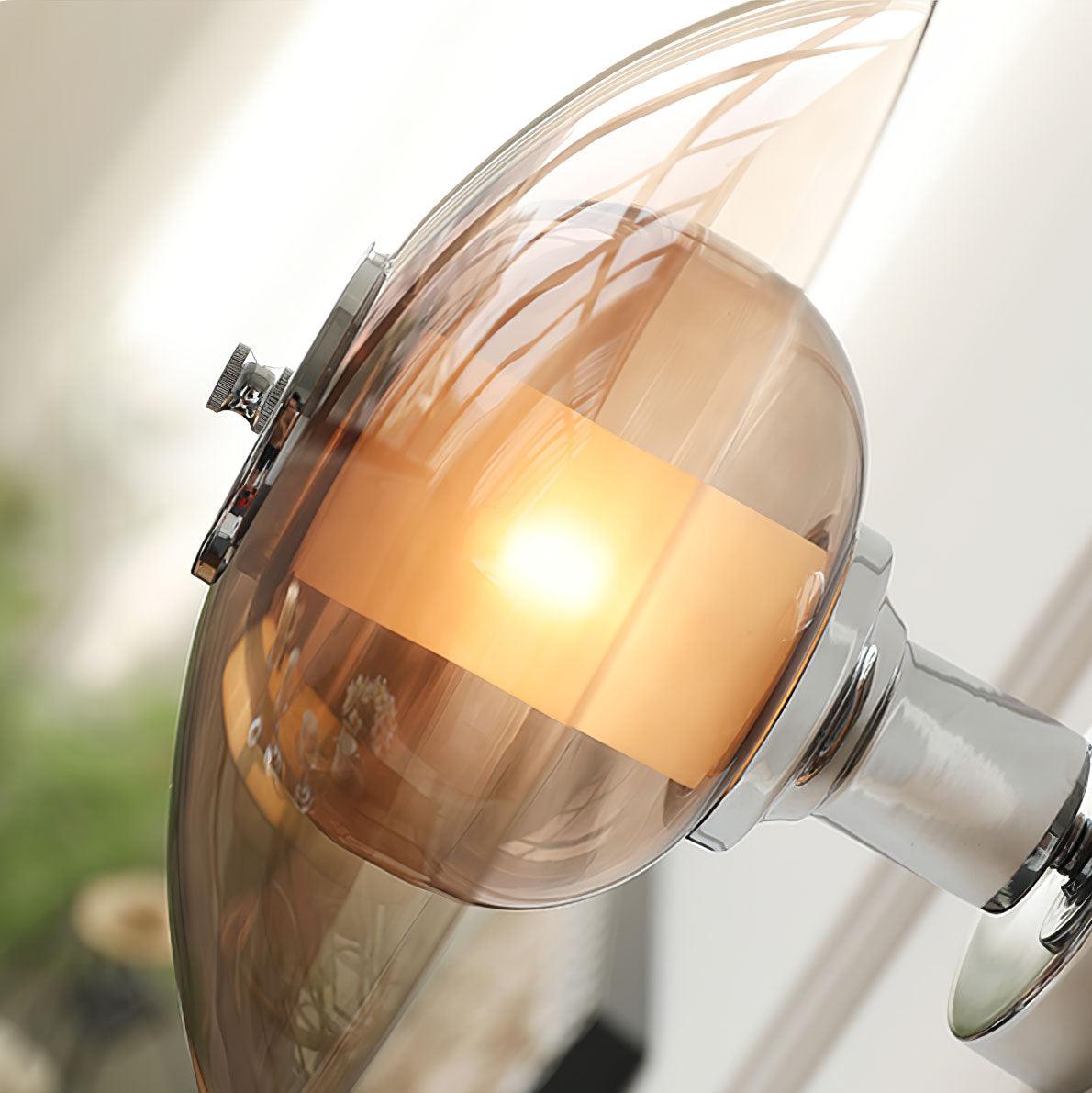 Vasolir Flying Saucer Chrome Wall Light-Neutral Decor