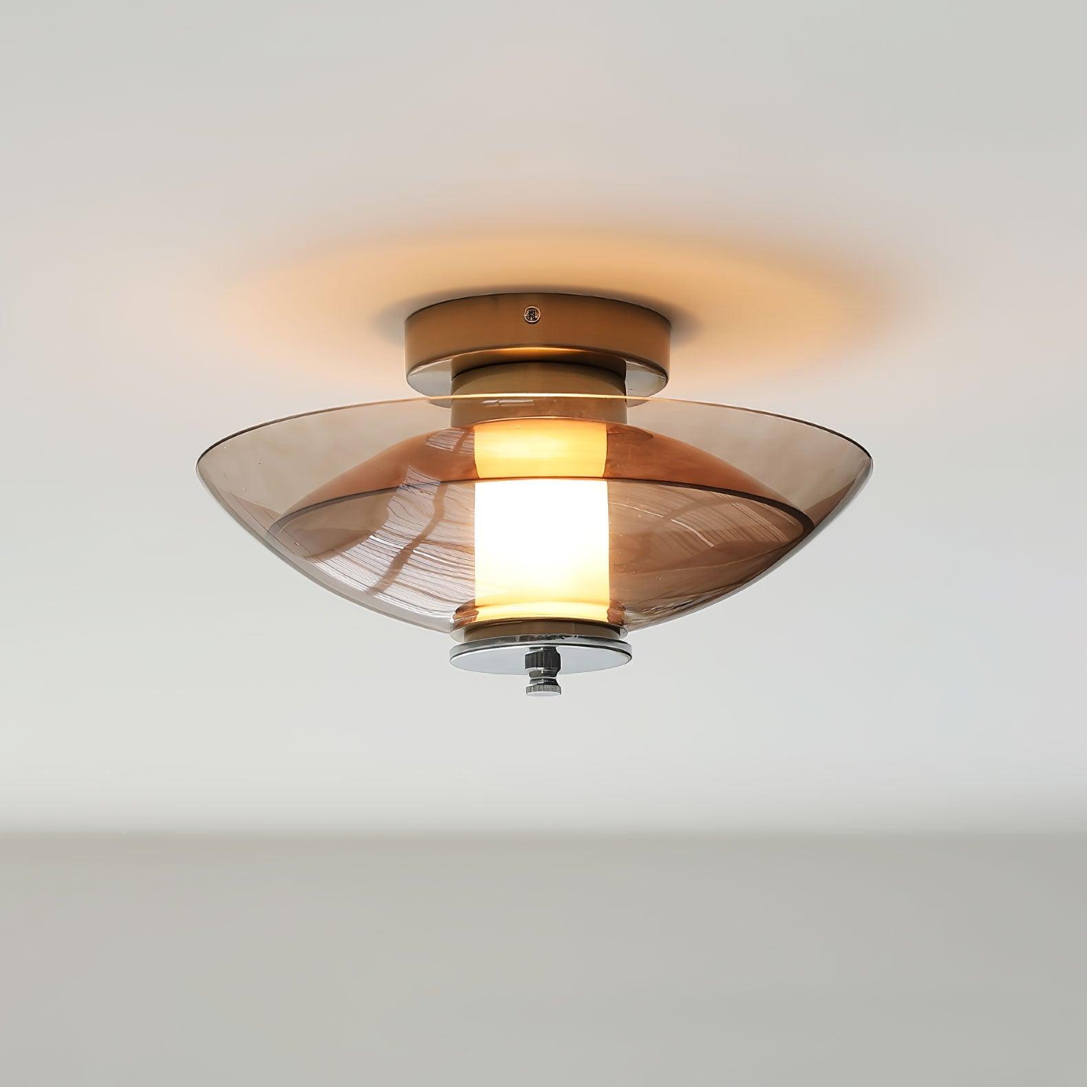 Cocarir Nordic Art Flying Saucer Plug-in Wall Light-Neutral Decor