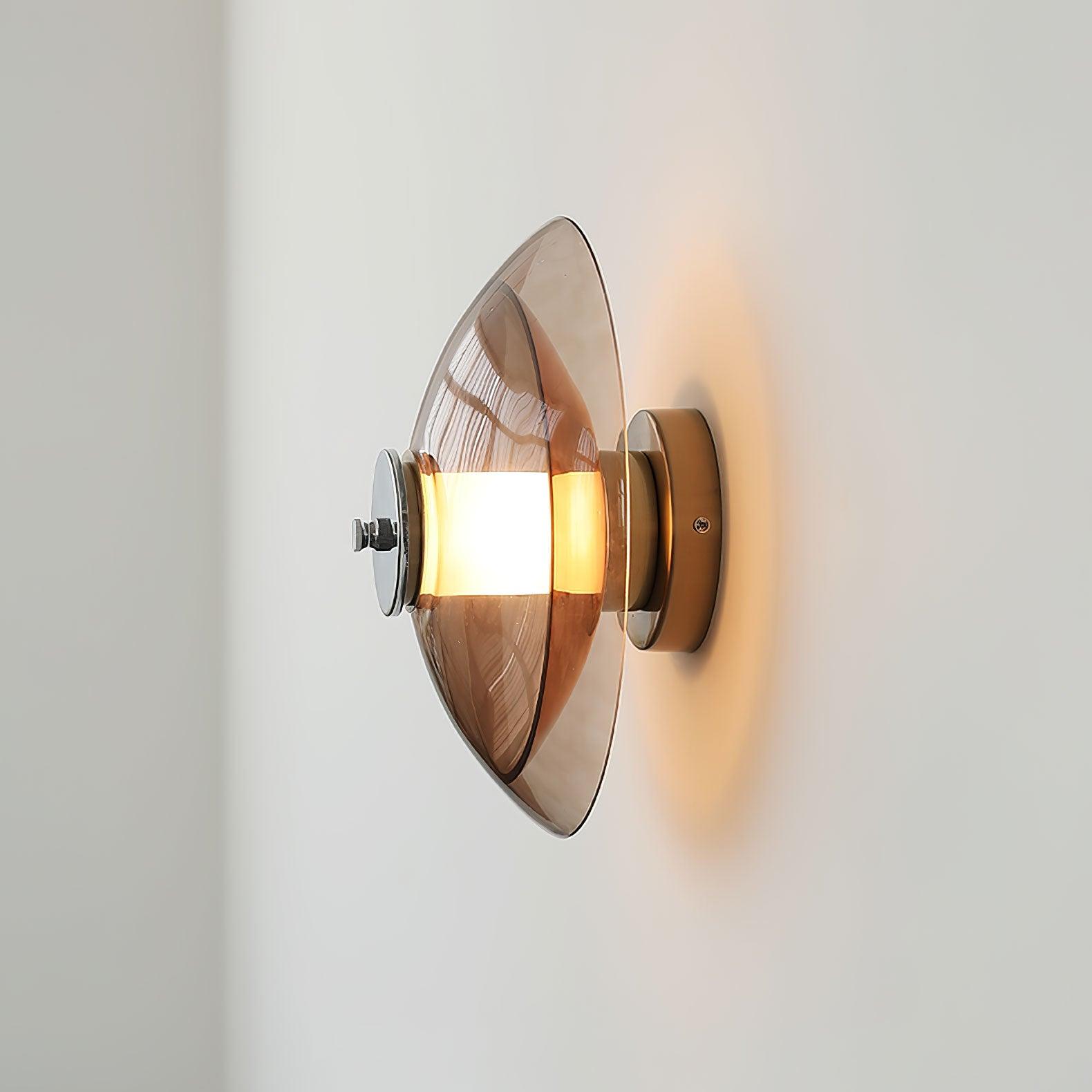 Cocarir Nordic Art Flying Saucer Plug-in Wall Light-Neutral Decor