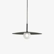 Lustra Pendant Lamp Plate Shade for Living Room-Neutral Decor