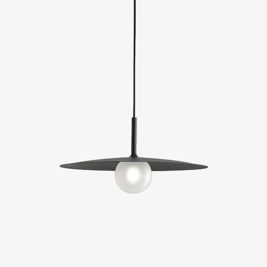 Lustra Pendant Lamp Plate Shade for Living Room-Neutral Decor