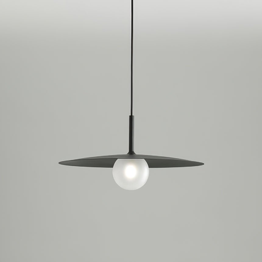 Lustra Pendant Lamp Plate Shade for Living Room-Neutral Decor