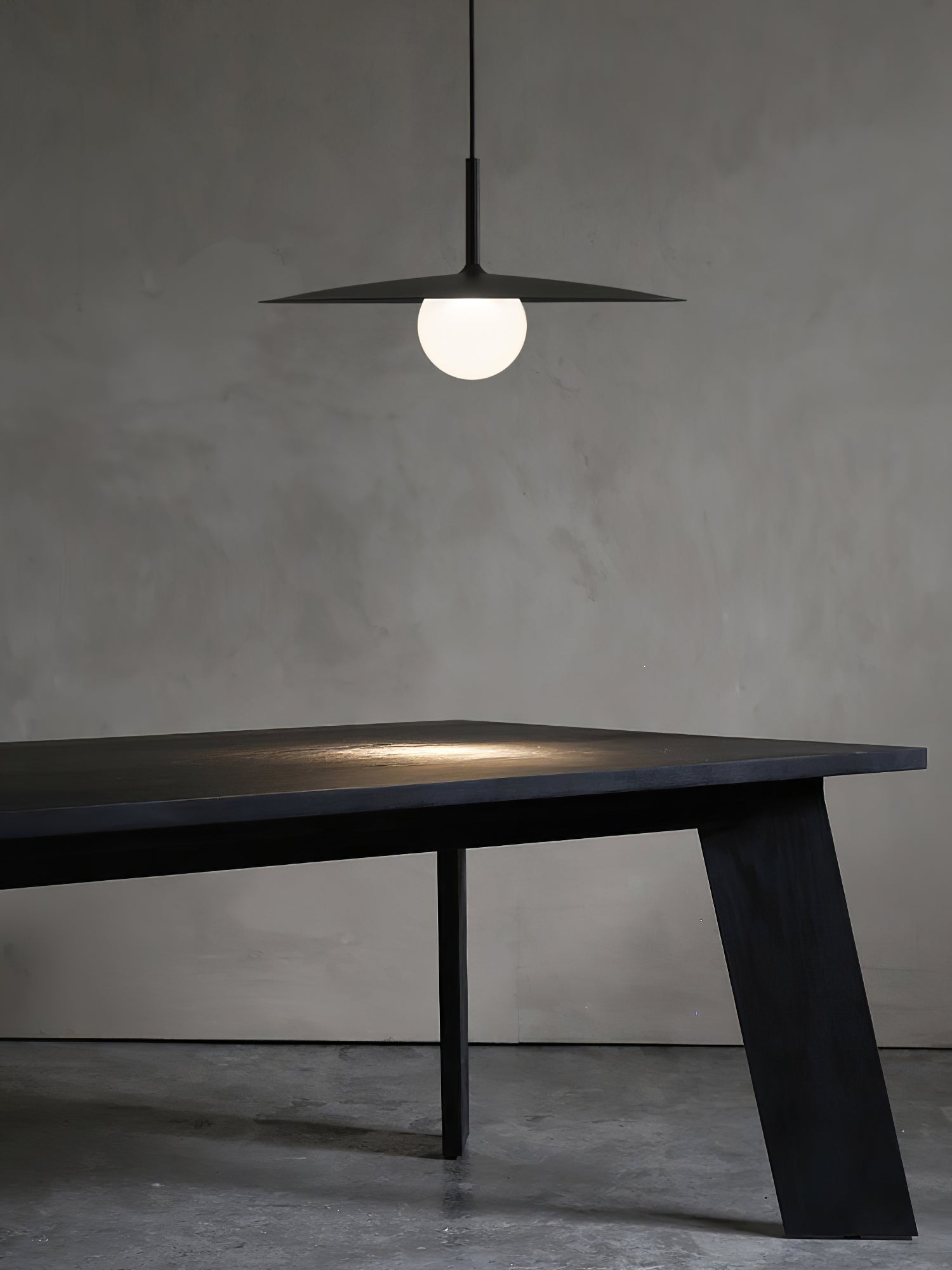 Lustra Pendant Lamp Plate Shade for Living Room-Neutral Decor