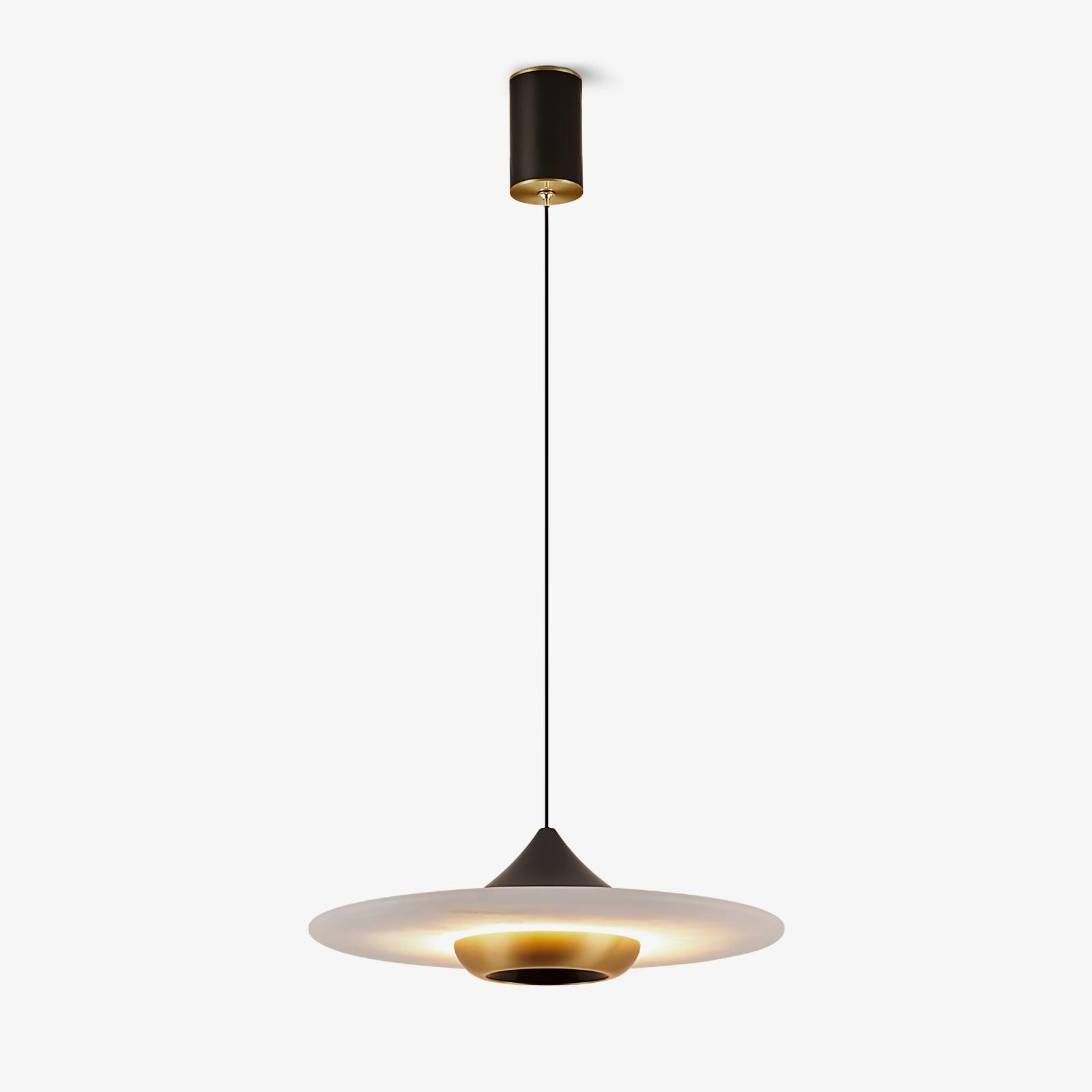 Avelyn Marble Cozy Pendant Lamp-Neutral Decor