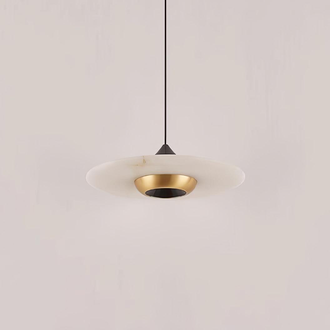 Avelyn Marble Cozy Pendant Lamp-Neutral Decor