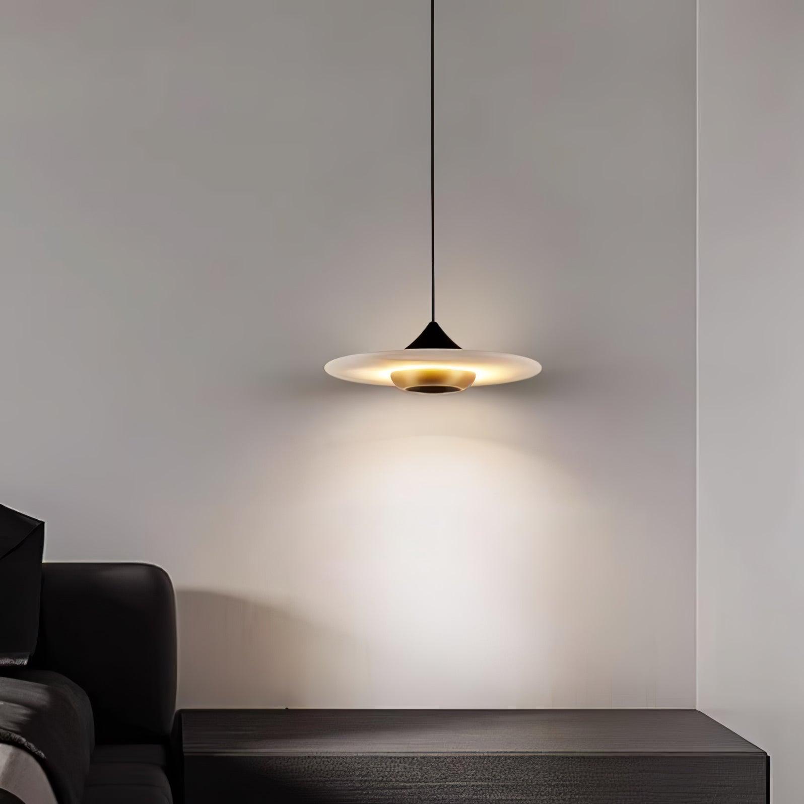 Avelyn Marble Cozy Pendant Lamp-Neutral Decor