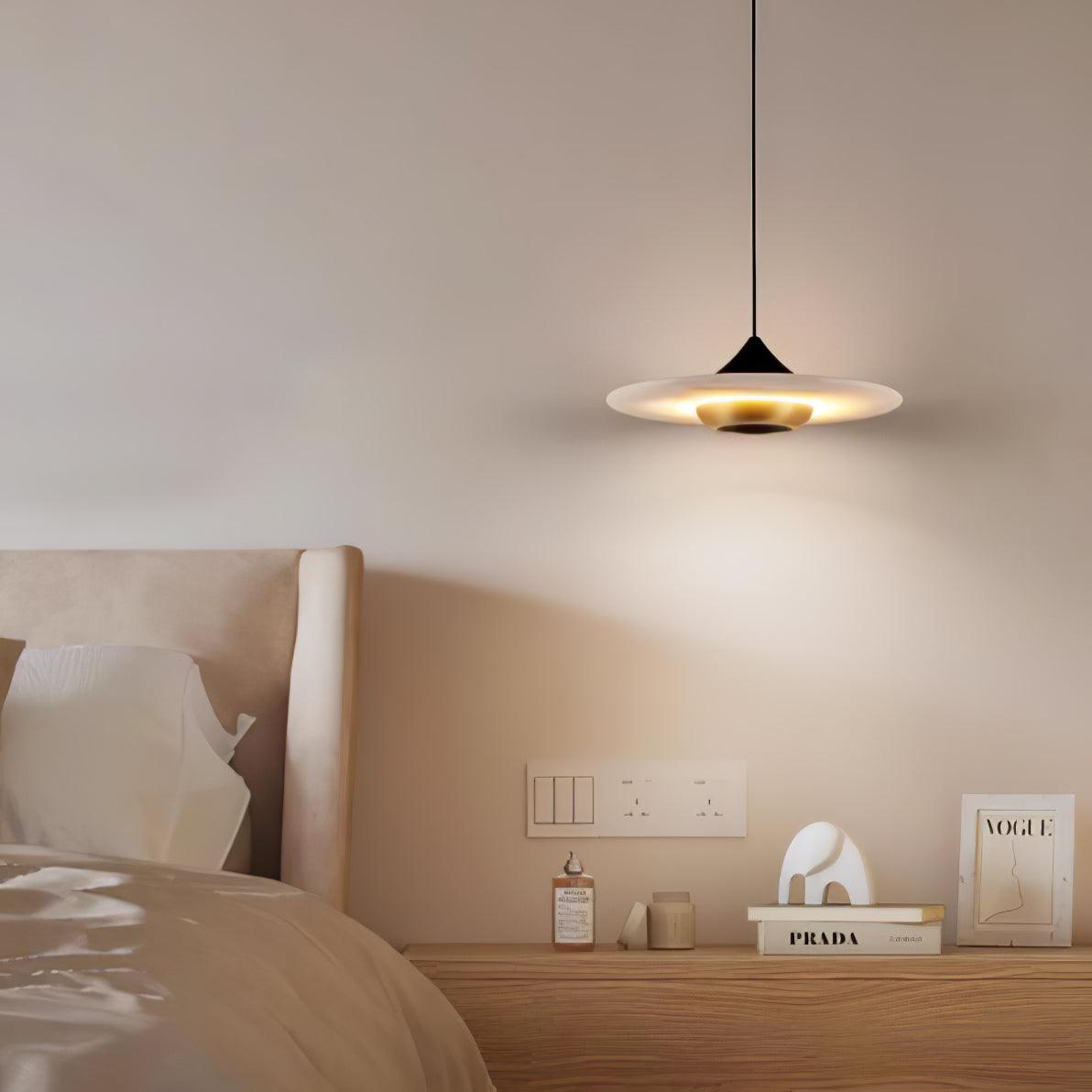 Avelyn Marble Cozy Pendant Lamp-Neutral Decor