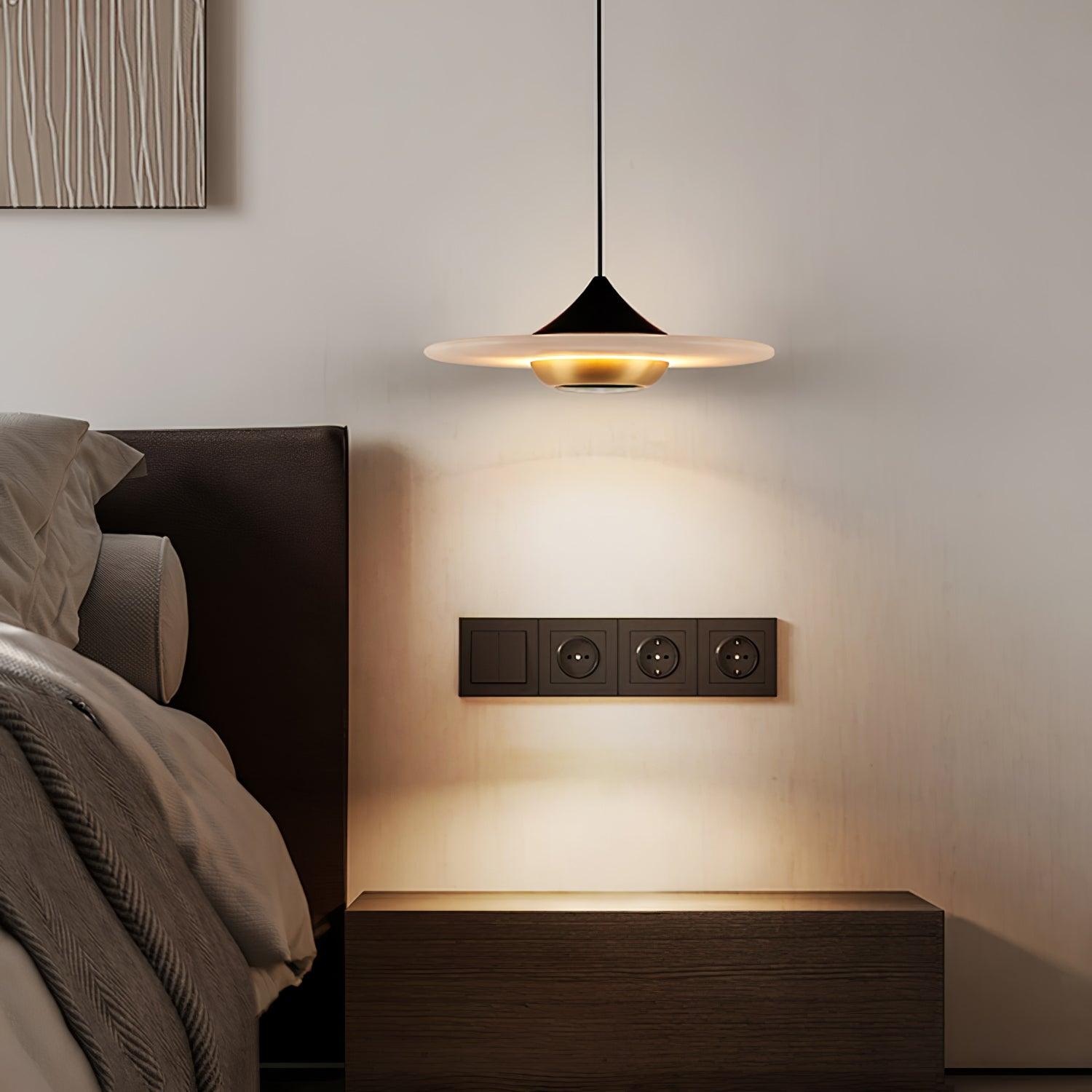 Avelyn Marble Cozy Pendant Lamp-Neutral Decor