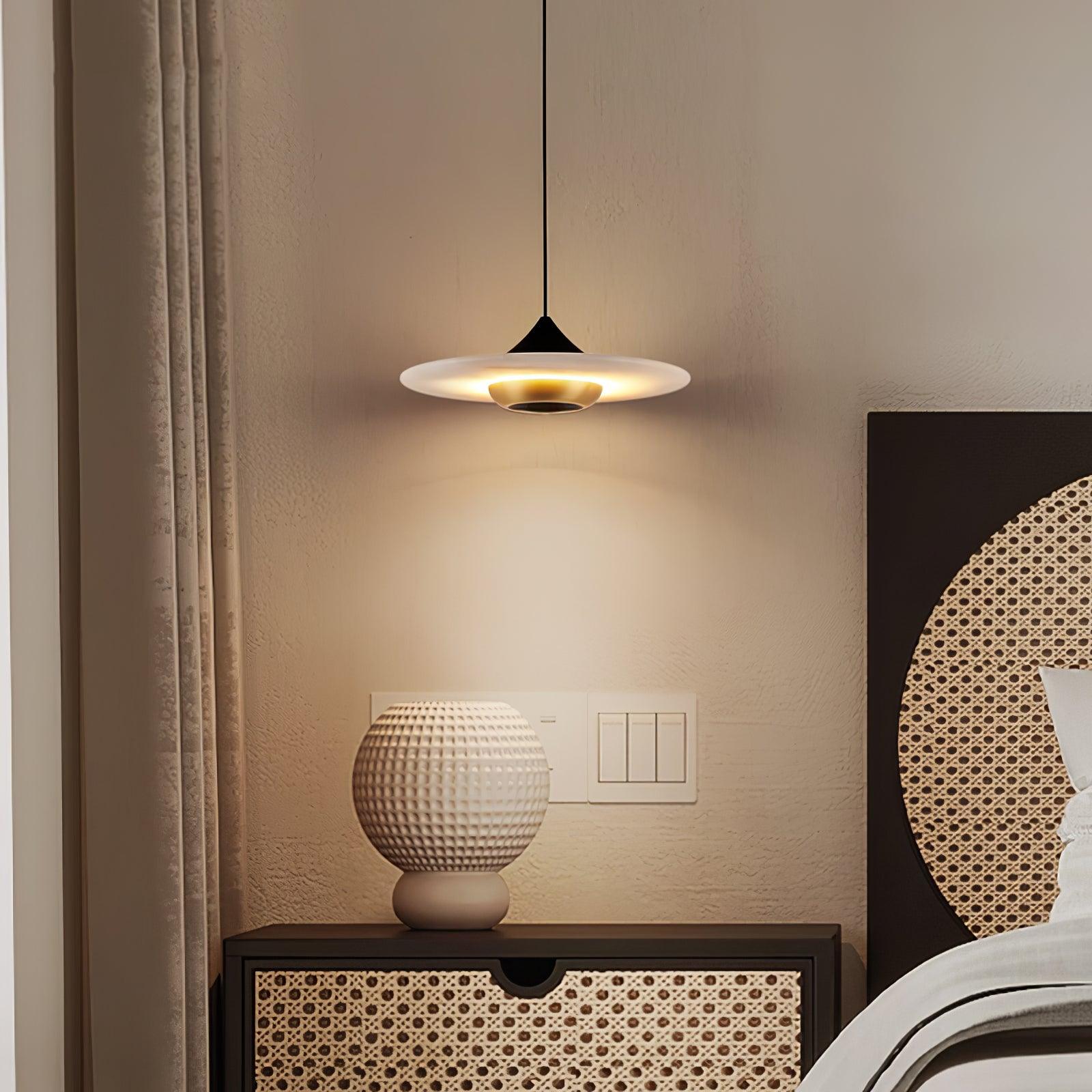 Avelyn Marble Cozy Pendant Lamp-Neutral Decor