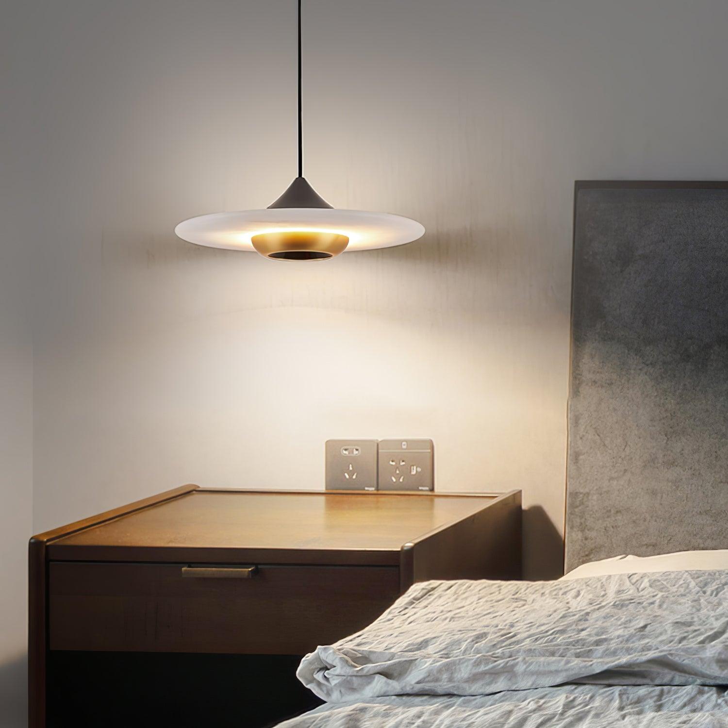 Avelyn Marble Cozy Pendant Lamp-Neutral Decor