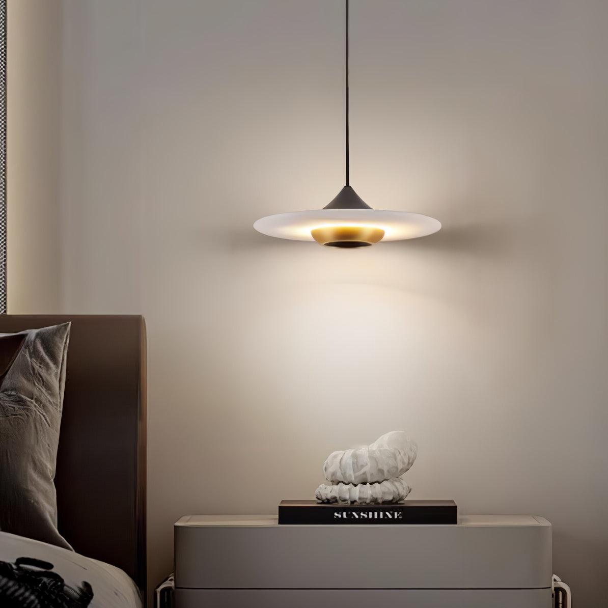 Avelyn Marble Cozy Pendant Lamp-Neutral Decor