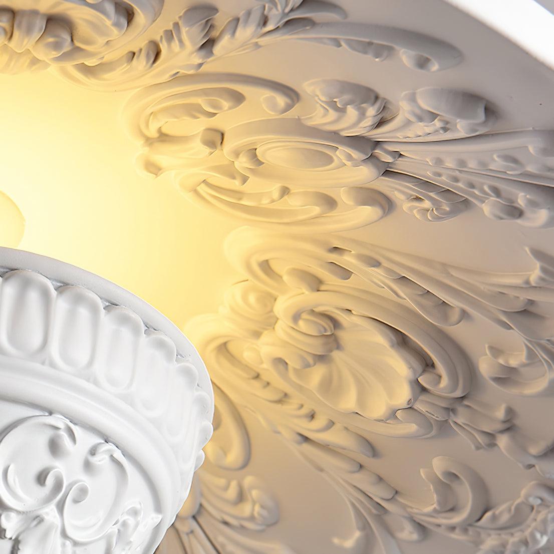 Jhel Art Flying Saucer Resin Pendant Lamp-Neutral Decor
