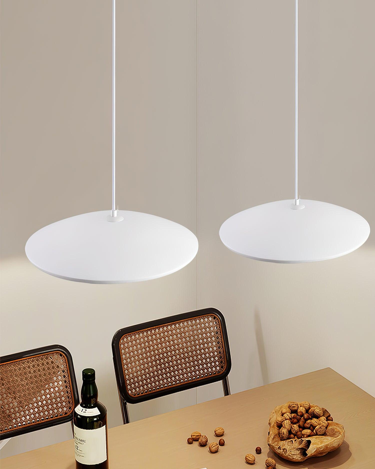 Jhel Art Flying Saucer Resin Pendant Lamp-Neutral Decor