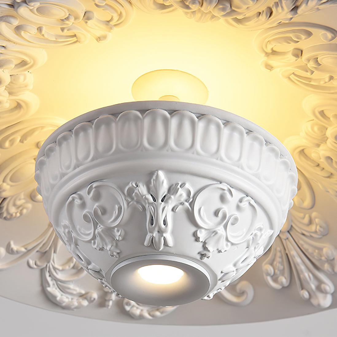 Jhel Art Flying Saucer Resin Pendant Lamp-Neutral Decor