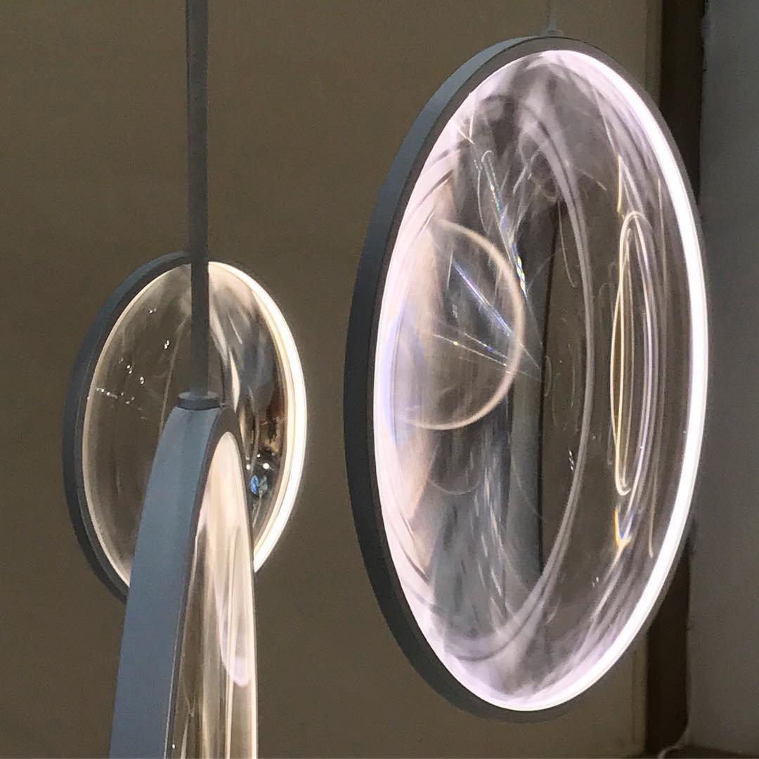 Veloria Glass Artistic Pendant Lamp-Neutral Decor
