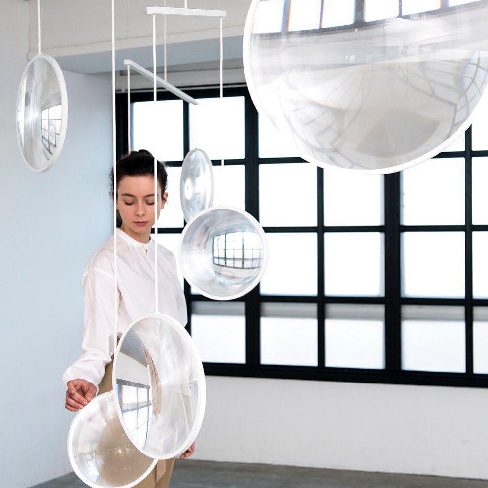 Veloria Glass Artistic Pendant Lamp-Neutral Decor