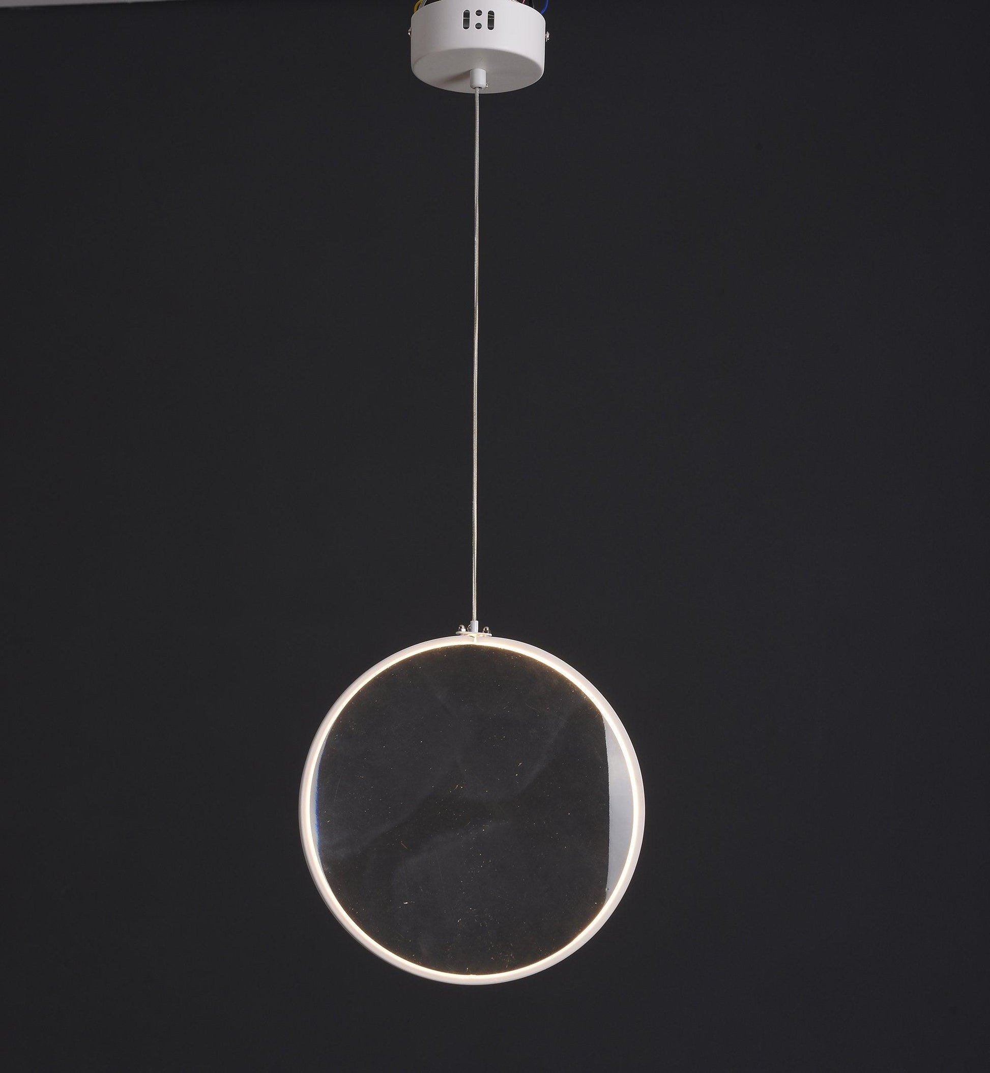 Veloria Glass Artistic Pendant Lamp-Neutral Decor