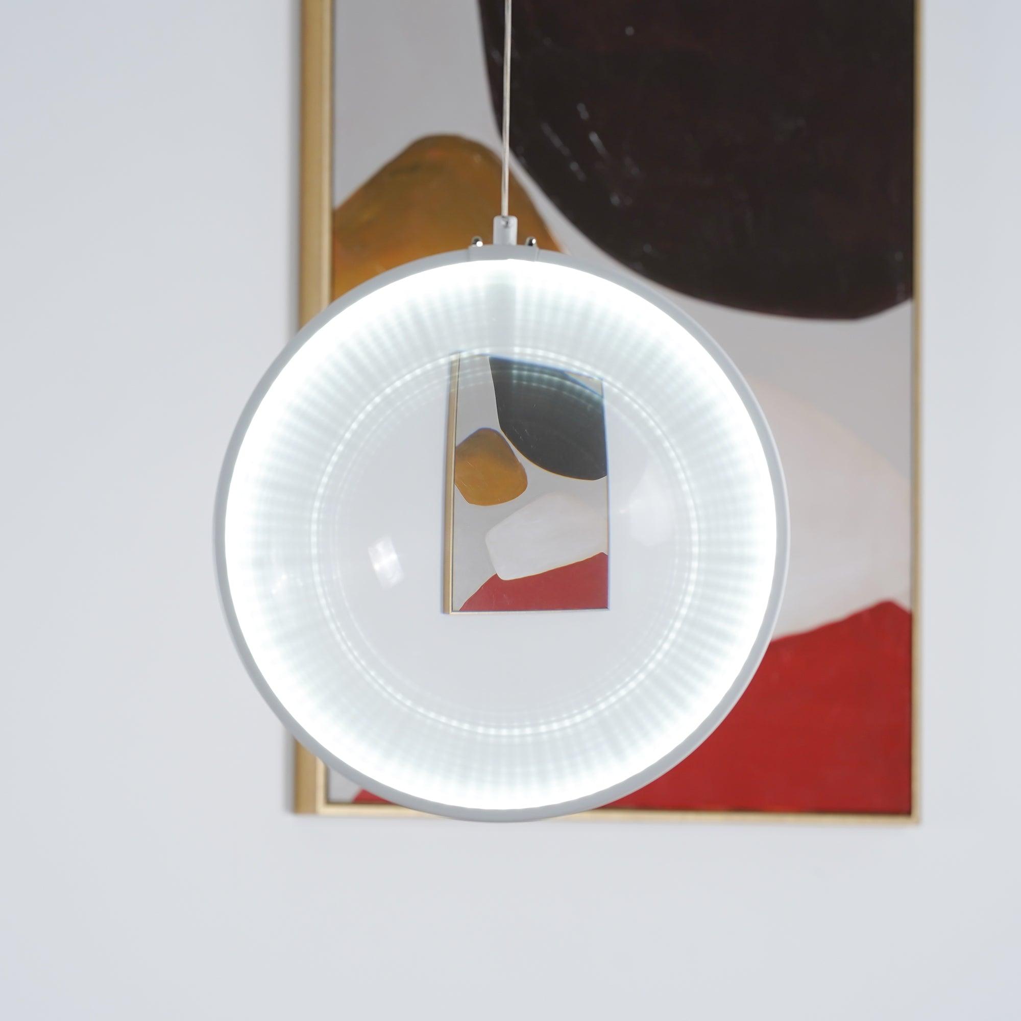 Veloria Glass Artistic Pendant Lamp-Neutral Decor