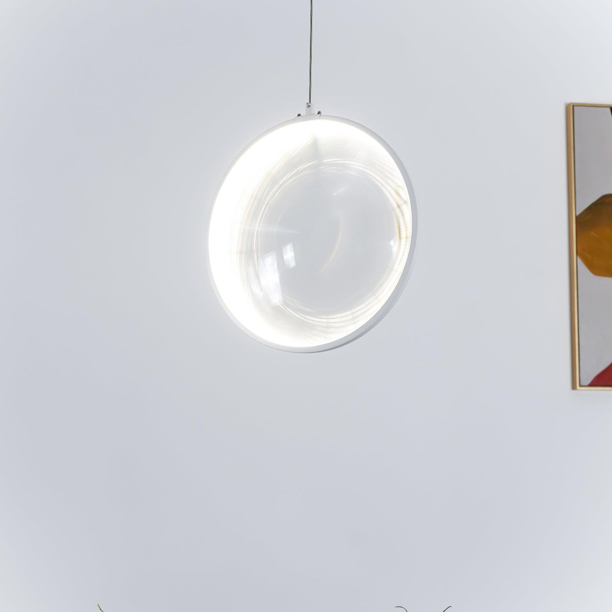 Veloria Glass Artistic Pendant Lamp-Neutral Decor