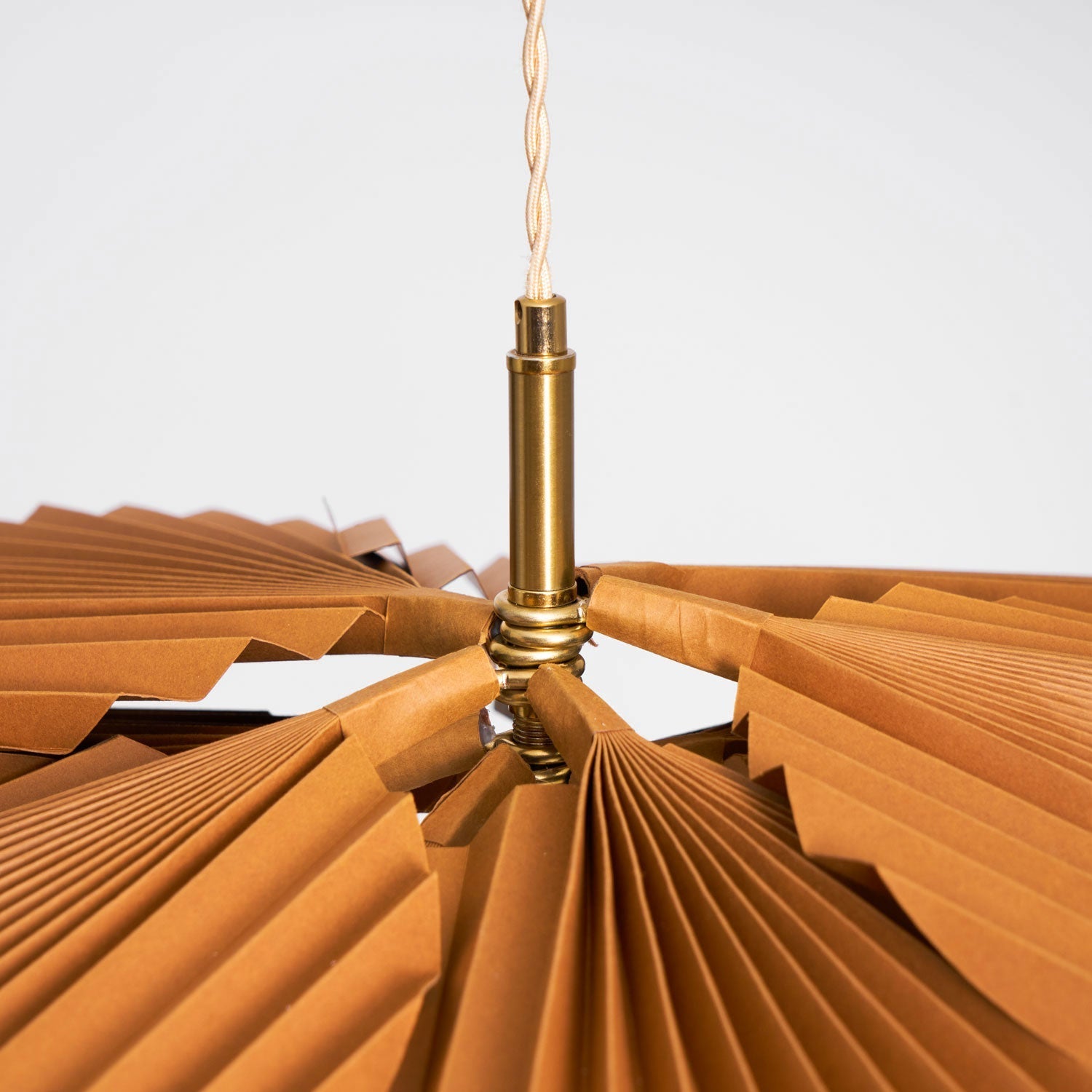 Wilto Pendant Lamp Lotus Leaf Folded Paper Floral-Neutral Decor