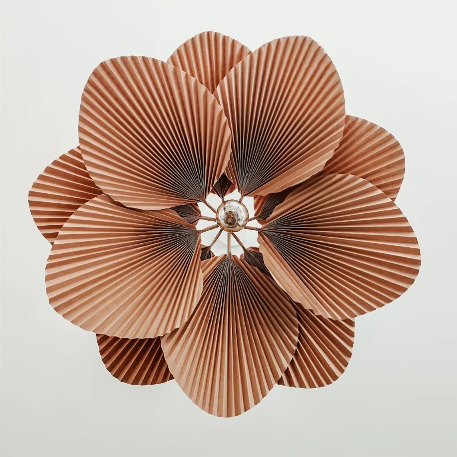 Wilto Pendant Lamp Lotus Leaf Folded Paper Floral-Neutral Decor