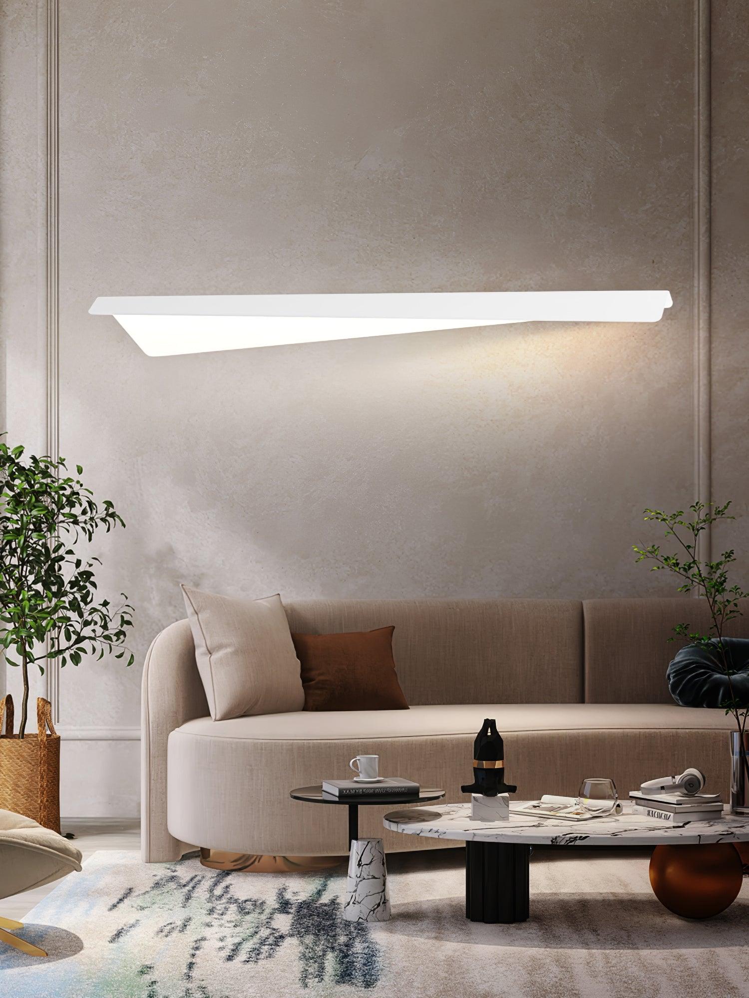 Sysore Modern Minimalist Folding Line Wall Light-Neutral Decor