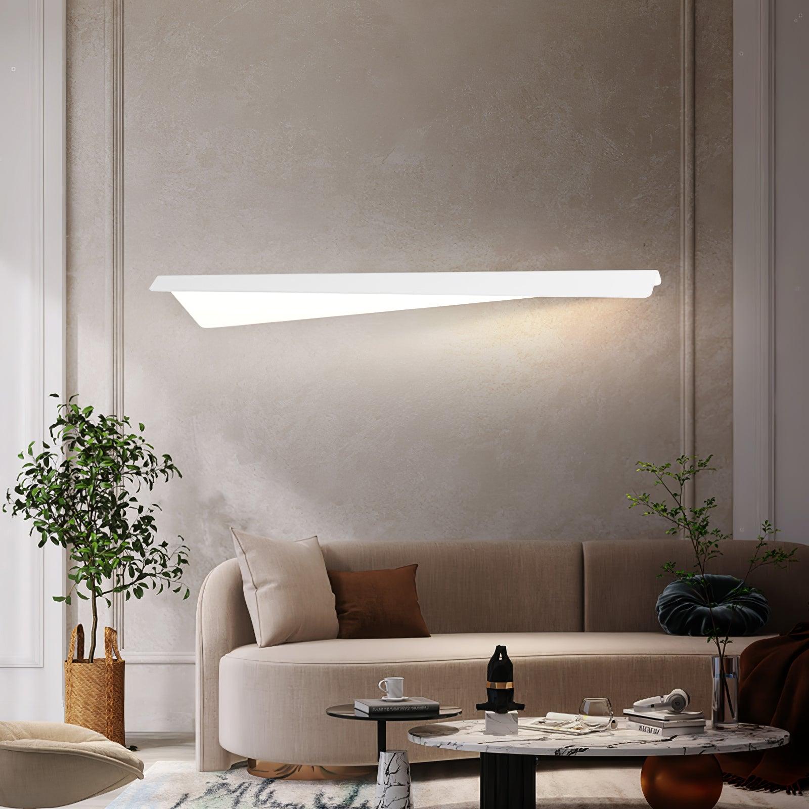 Sysore Modern Minimalist Folding Line Wall Light-Neutral Decor