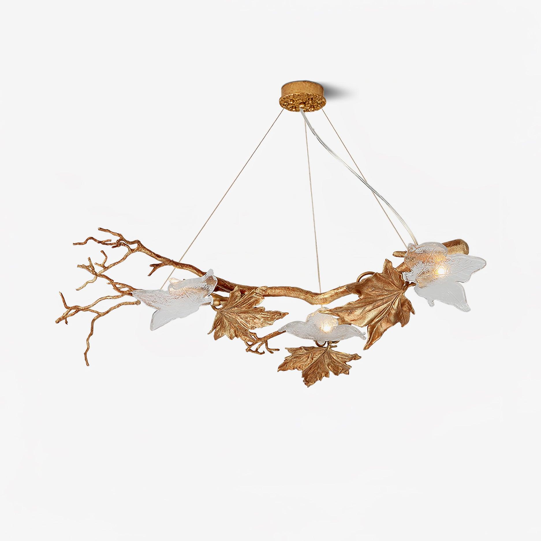 Abigail Luxury Glass Pendant Light-Neutral Decor
