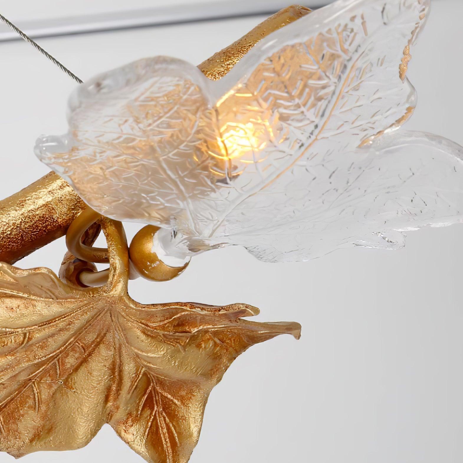 Abigail Luxury Glass Pendant Light-Neutral Decor