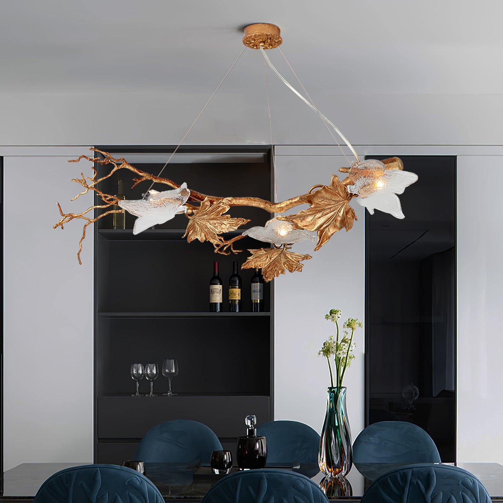 Abigail Luxury Glass Pendant Light-Neutral Decor