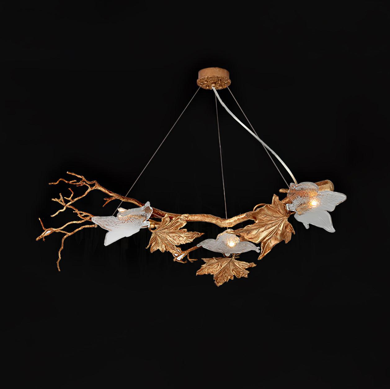 Abigail Luxury Glass Pendant Light-Neutral Decor