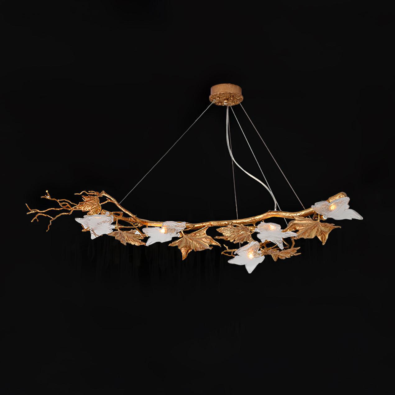 Abigail Luxury Glass Pendant Light-Neutral Decor