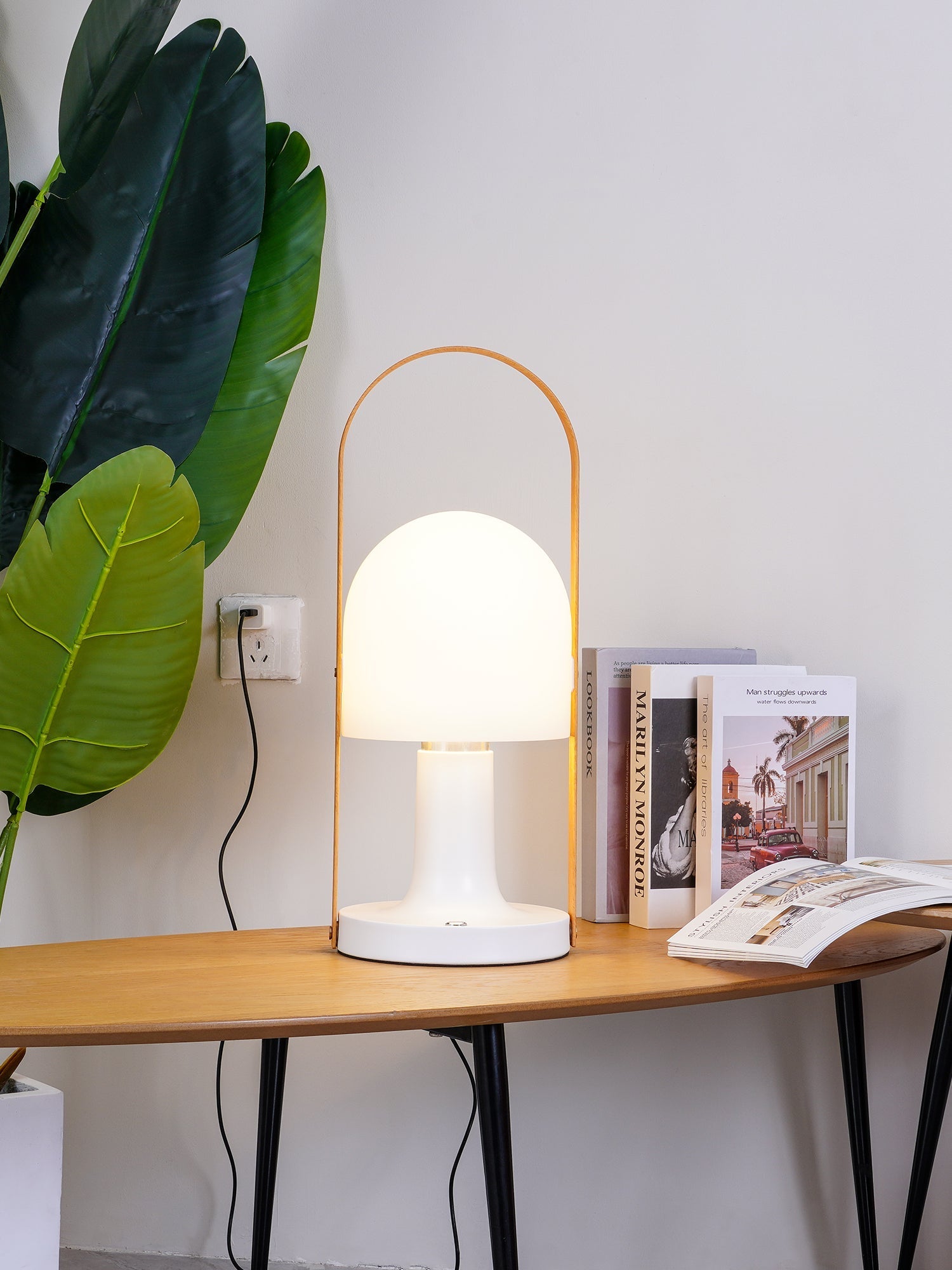 Nerys Scandinavian Table Lamp-Neutral Decor