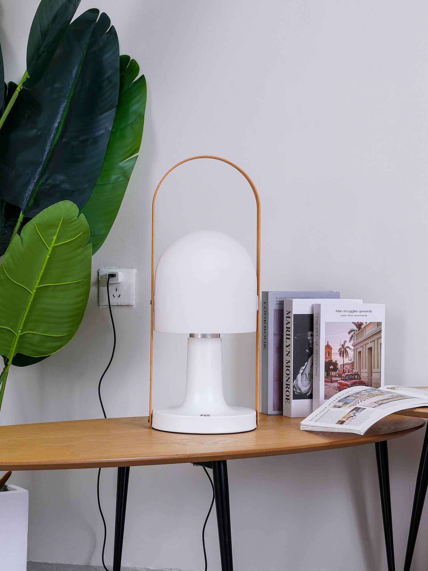 Nerys Scandinavian Table Lamp-Neutral Decor