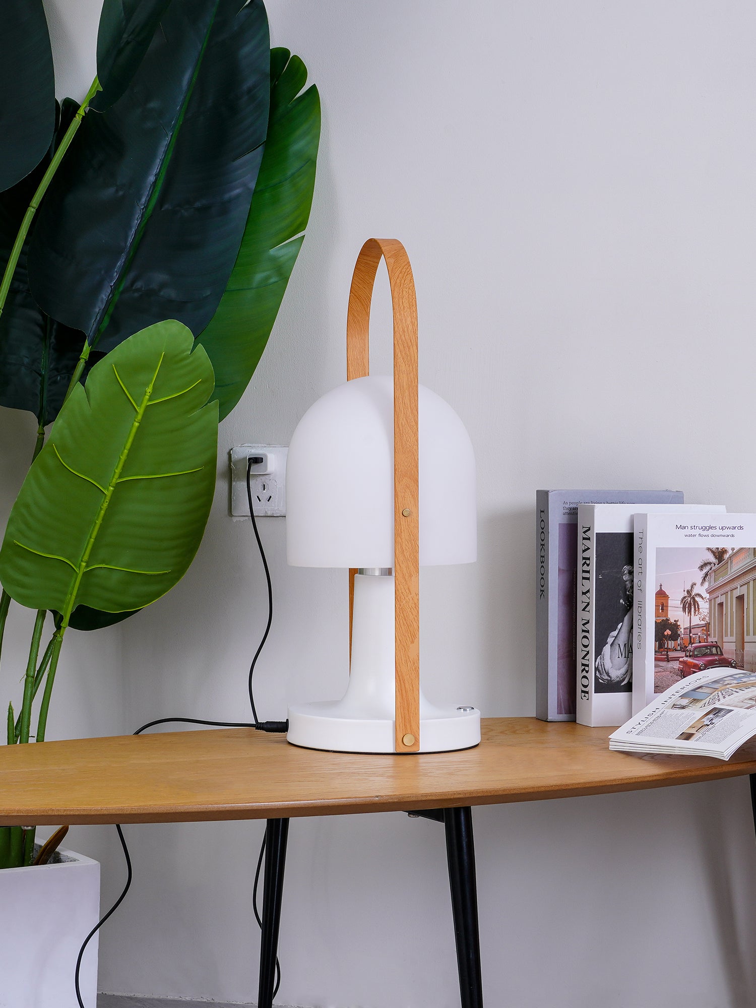 Nerys Scandinavian Table Lamp-Neutral Decor