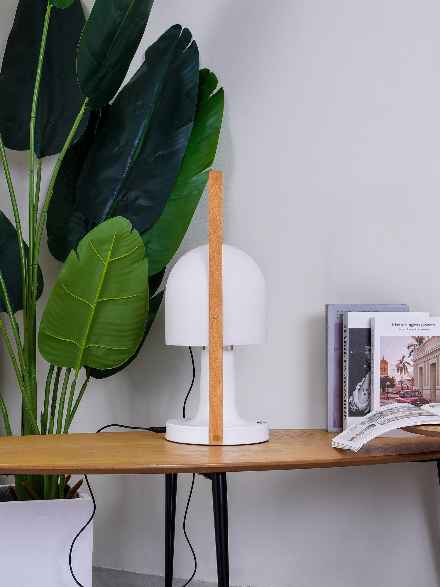 Nerys Scandinavian Table Lamp-Neutral Decor