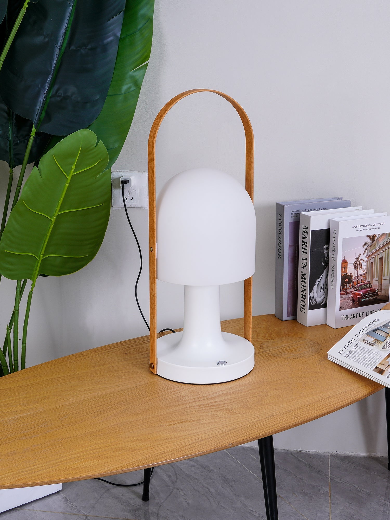Nerys Scandinavian Table Lamp-Neutral Decor