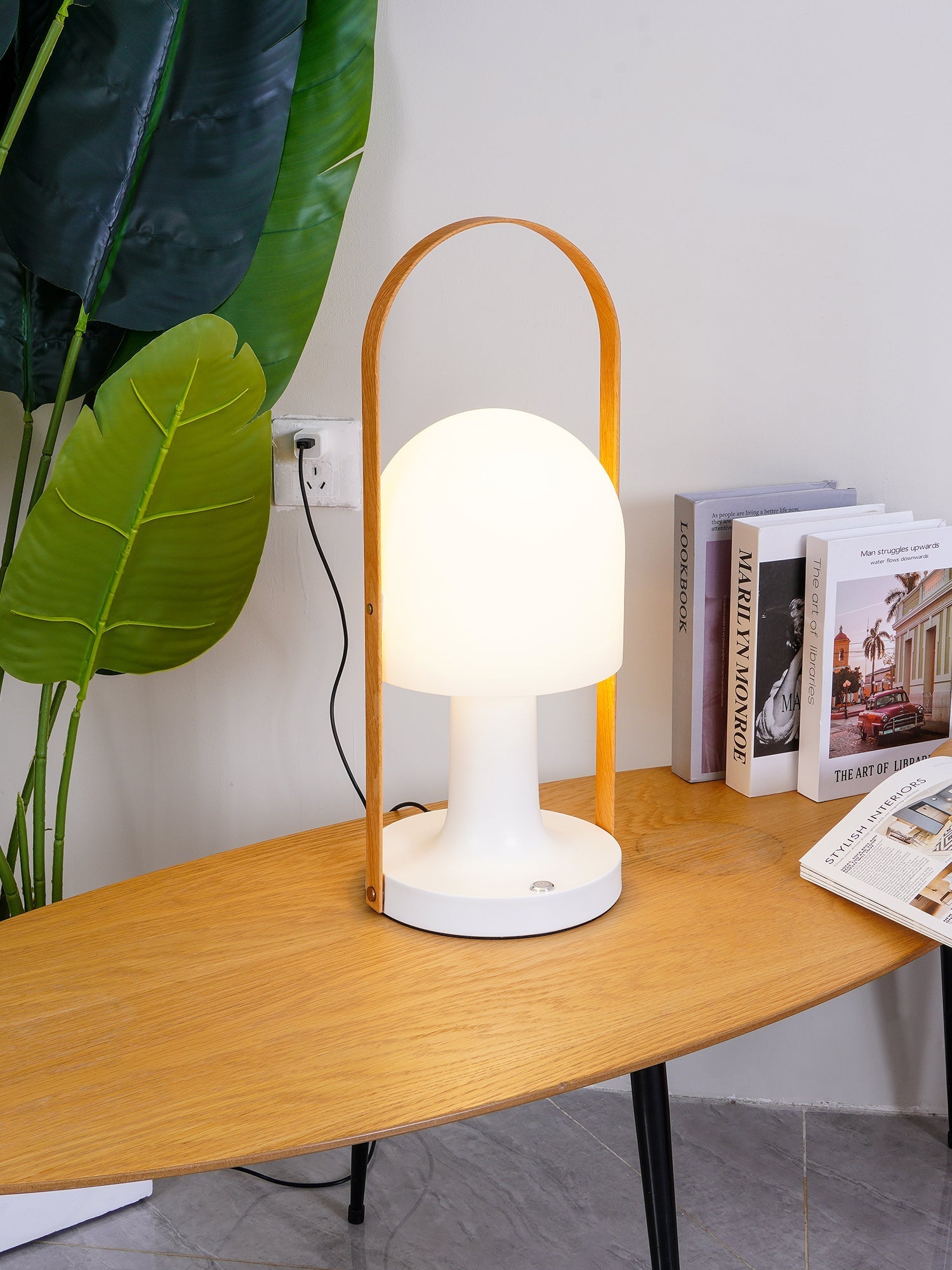 Nerys Scandinavian Table Lamp-Neutral Decor