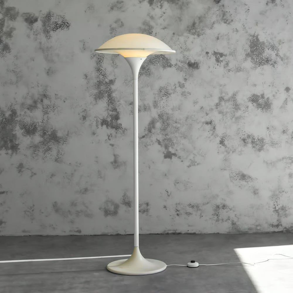 Ormaren Retro Acrylic Floor Lamp-Neutral Decor