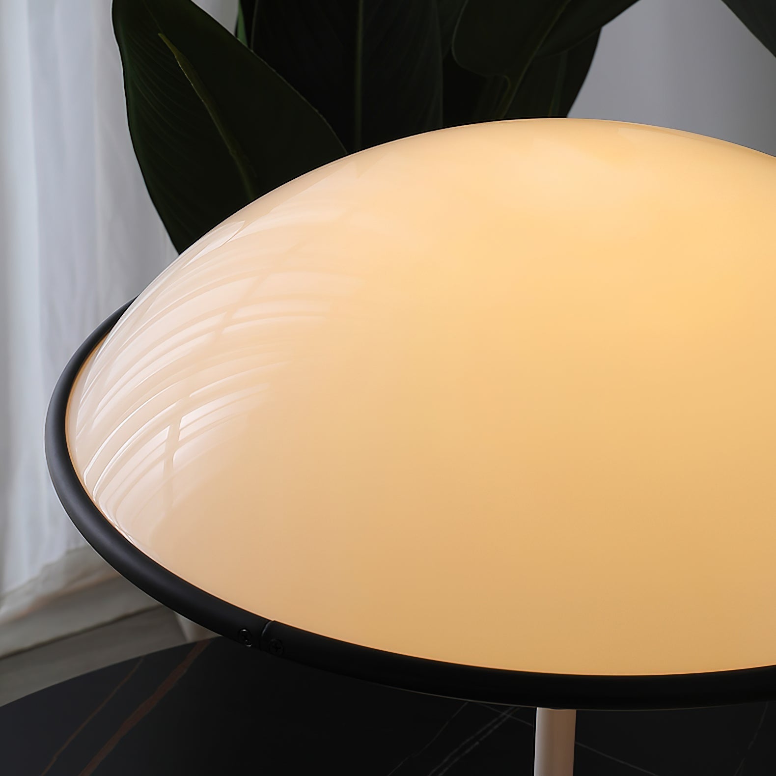 Ormaren Retro Acrylic Floor Lamp-Neutral Decor