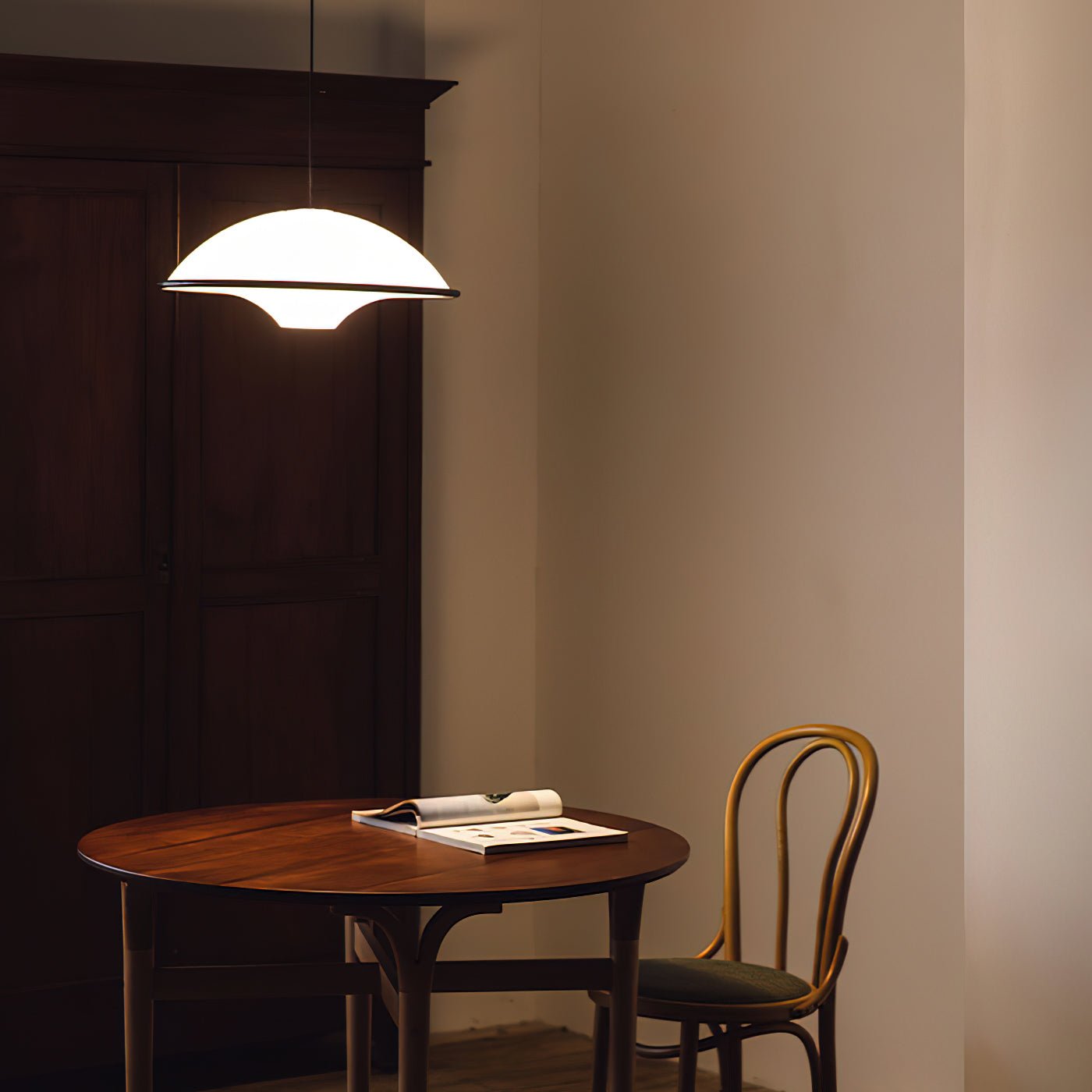 Veda Modern Acrylic Pendant Light-Neutral Decor