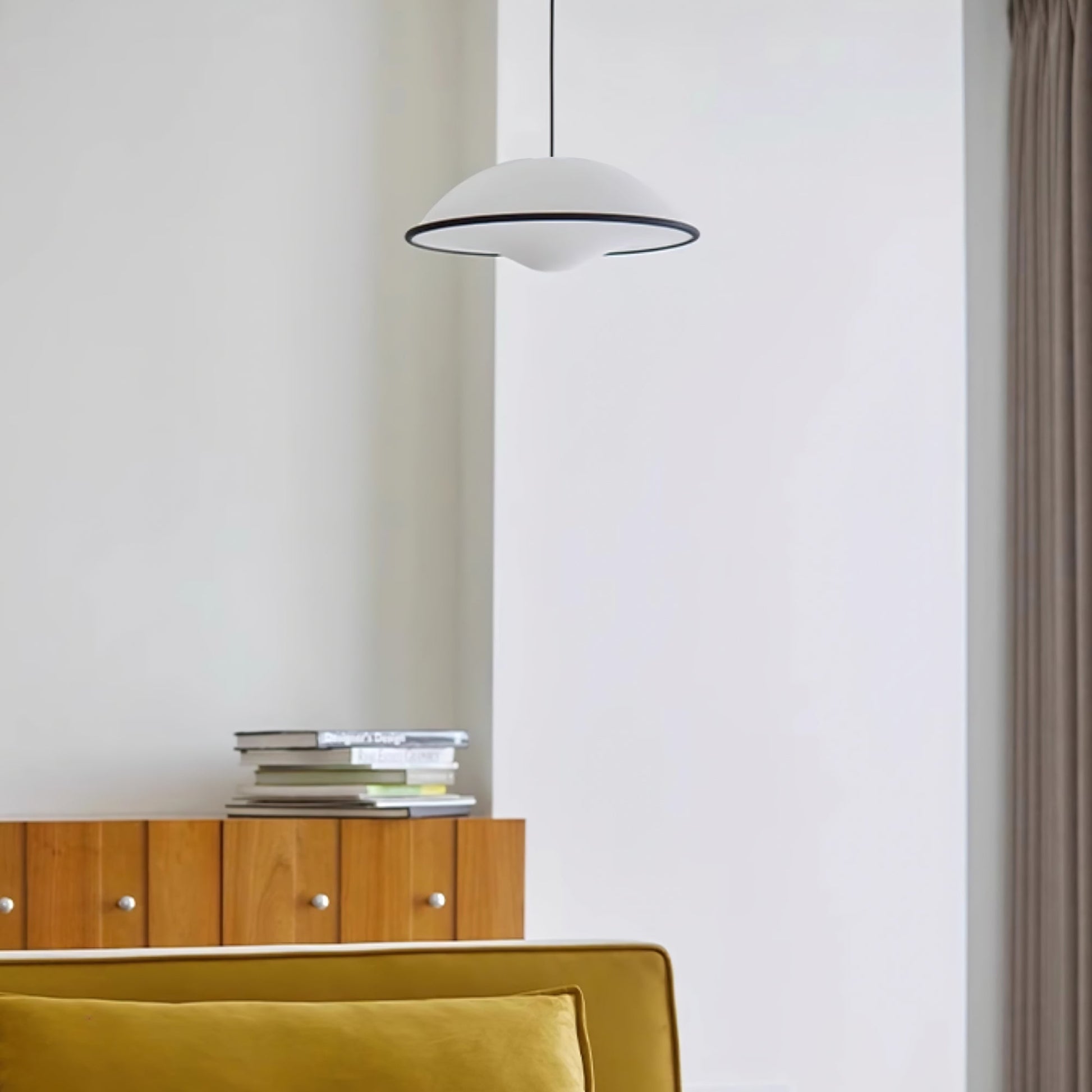 Veda Modern Acrylic Pendant Light-Neutral Decor