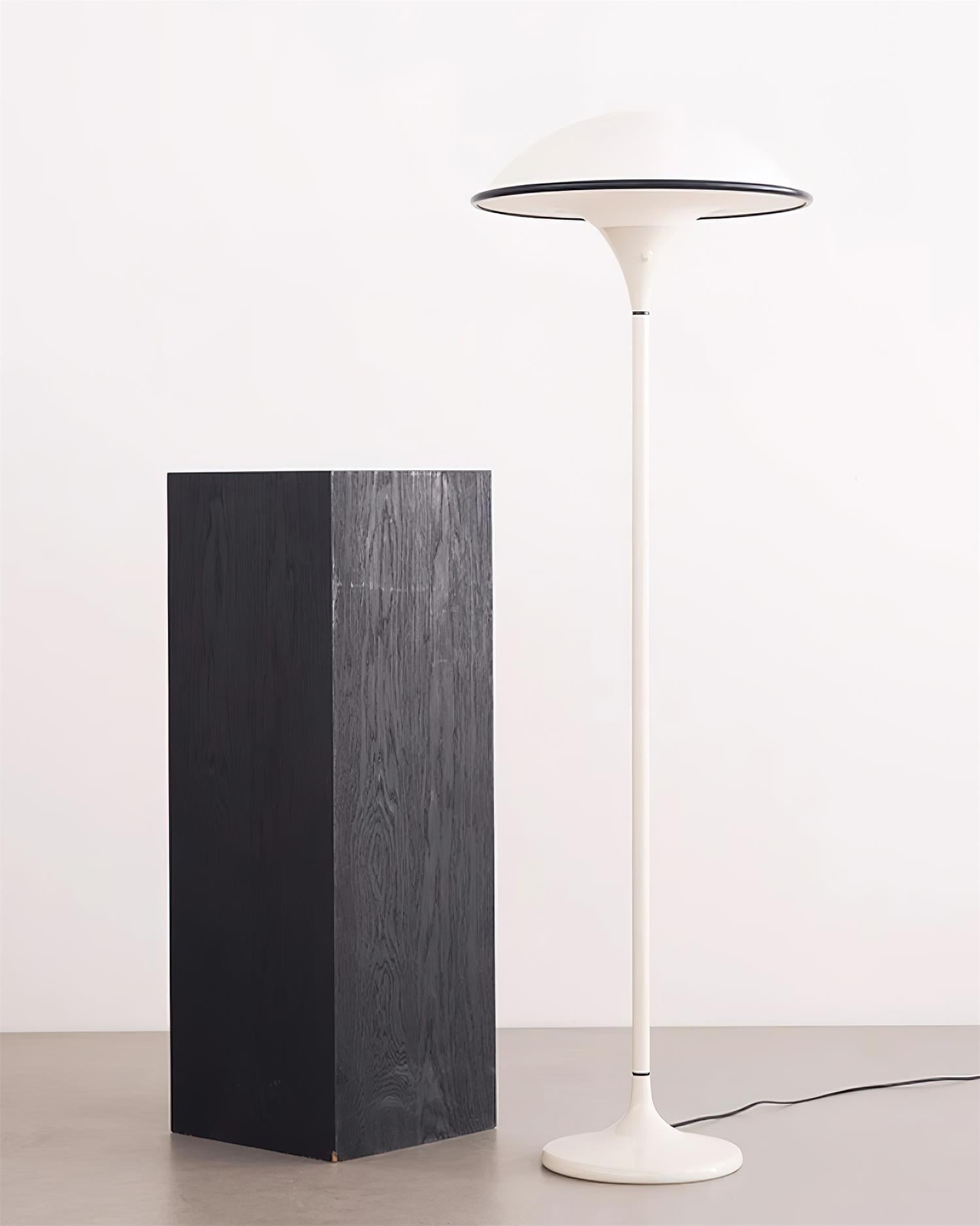 Ormaren Retro Acrylic Floor Lamp-Neutral Decor