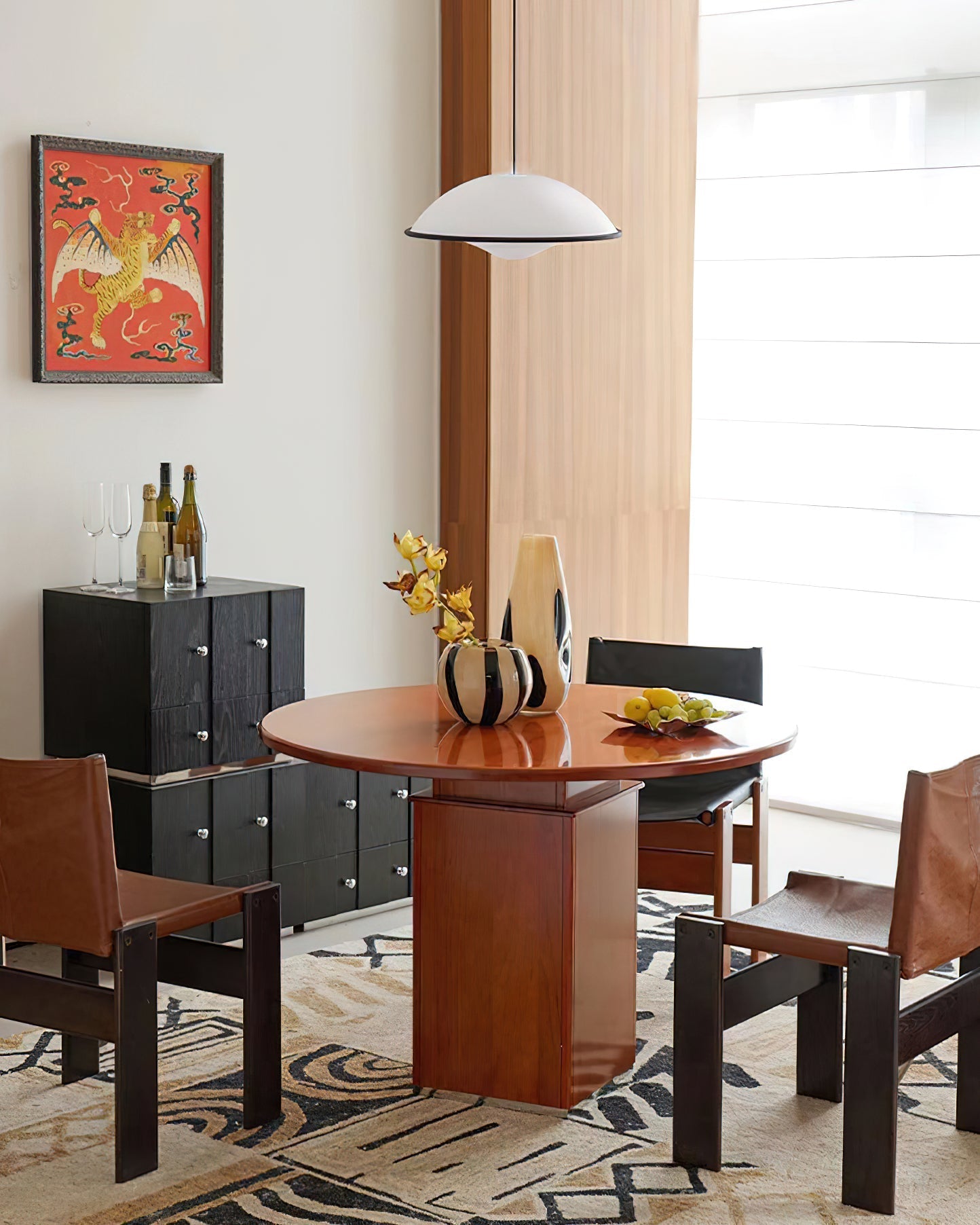 Veda Modern Acrylic Pendant Light-Neutral Decor