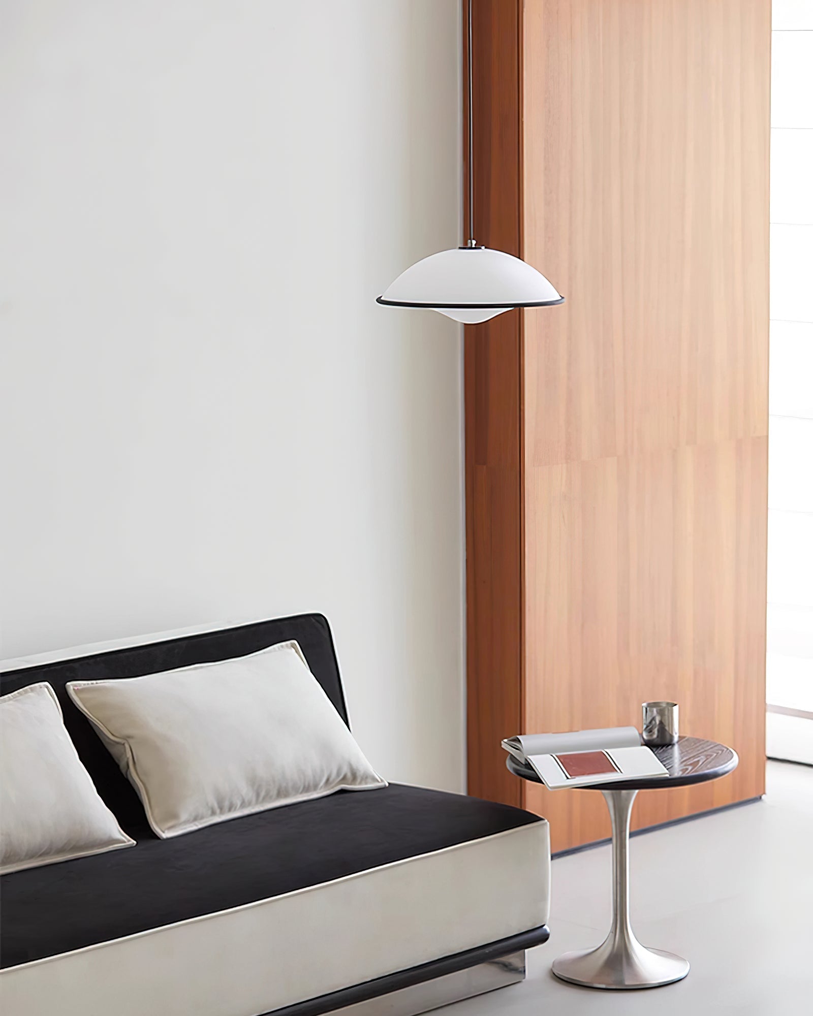 Veda Modern Acrylic Pendant Light-Neutral Decor