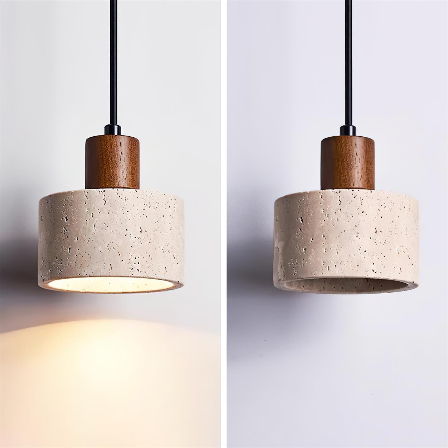 Caven Pendant Light Travertine Cluster-Neutral Decor